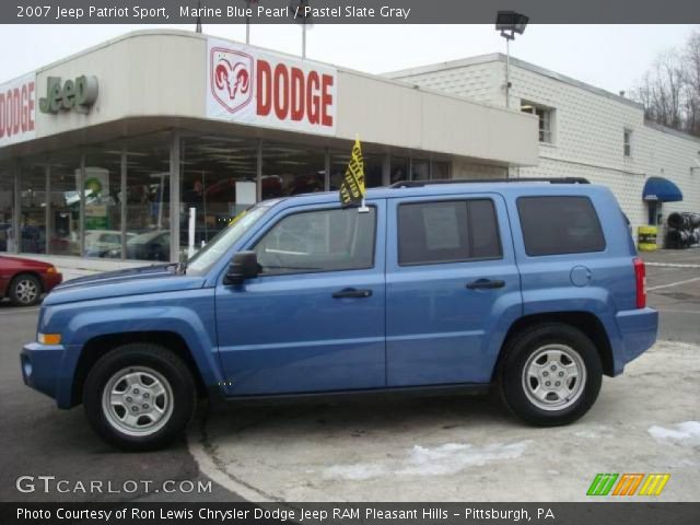 2007 Jeep Patriot Sport in Marine Blue Pearl