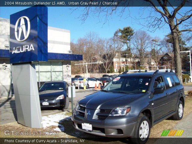 2004 Mitsubishi Outlander LS AWD in Urban Gray Pearl