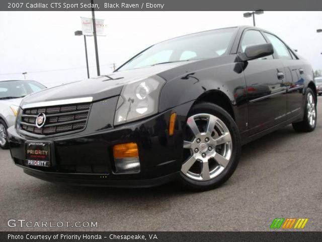 2007 Cadillac CTS Sport Sedan in Black Raven