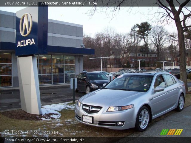 2007 Acura TL 3.2 in Alabaster Silver Metallic