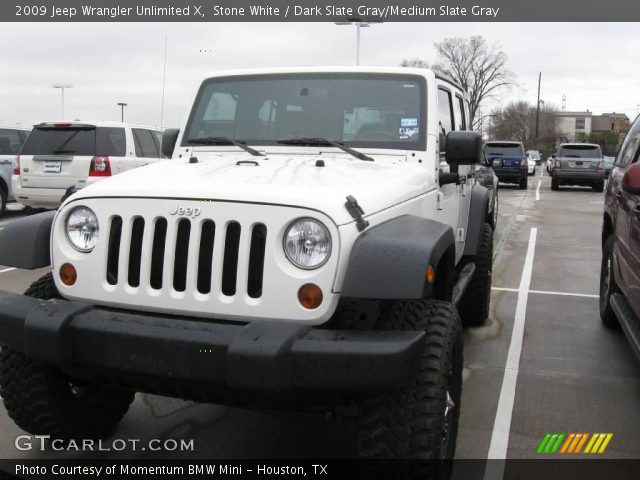 2009 Jeep Wrangler Unlimited X in Stone White