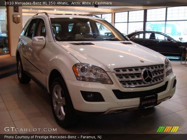 2010 Mercedes-Benz ML 350 4Matic in Arctic White