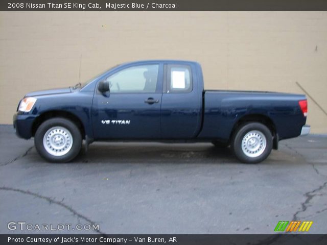 2008 Nissan Titan SE King Cab in Majestic Blue