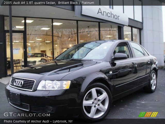 2005 Audi A4 1.8T quattro Sedan in Brilliant Black