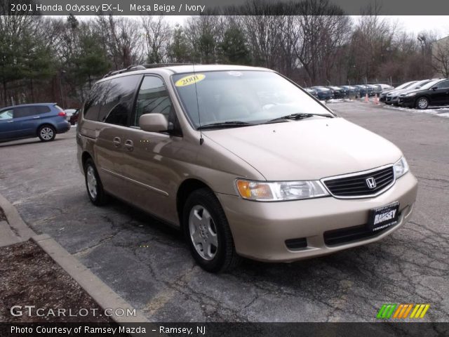 2001 Honda Odyssey EX-L in Mesa Beige
