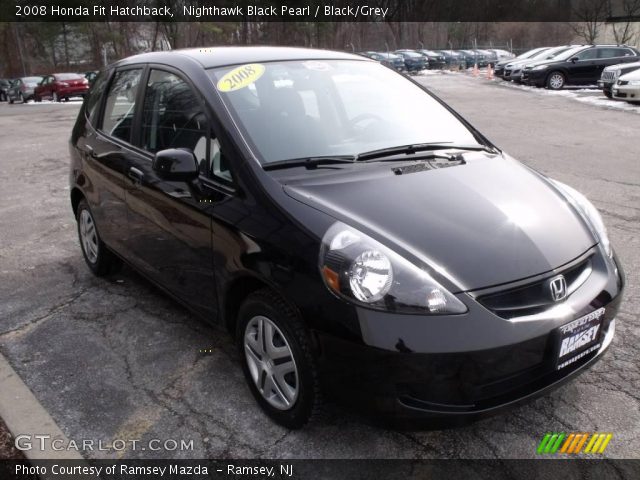 2008 Honda Fit Hatchback in Nighthawk Black Pearl