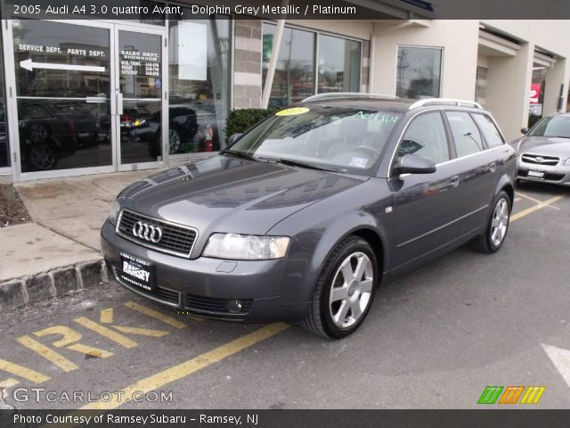 2005 Audi A4 3.0 quattro Avant in Dolphin Grey Metallic