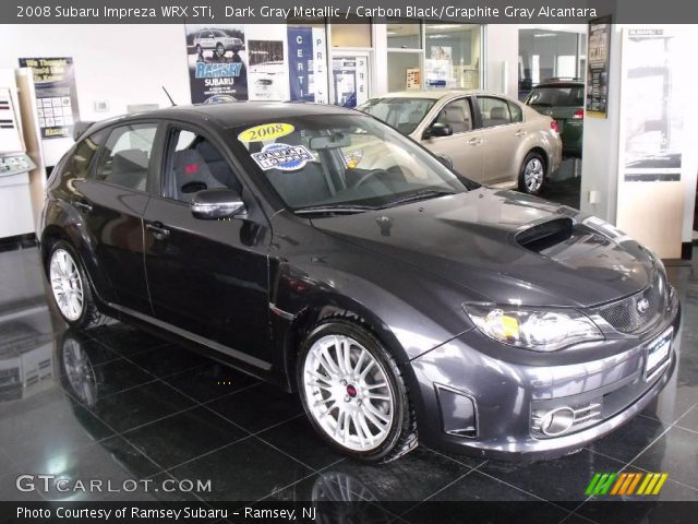 2008 Subaru Impreza WRX STi in Dark Gray Metallic