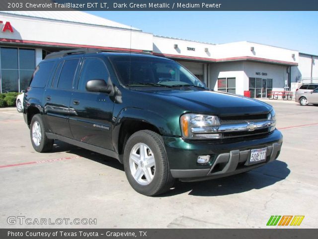 2003 Chevrolet TrailBlazer EXT LT in Dark Green Metallic