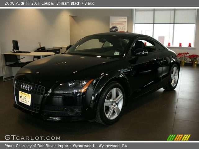 2008 Audi TT 2.0T Coupe in Brilliant Black