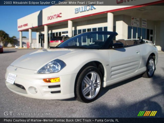 2003 Mitsubishi Eclipse Spyder GT in Dover White Pearl