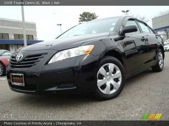 2008 Toyota Camry LE in Black