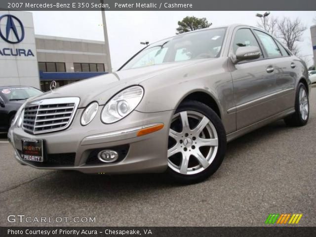 2007 Mercedes-Benz E 350 Sedan in Pewter Metallic