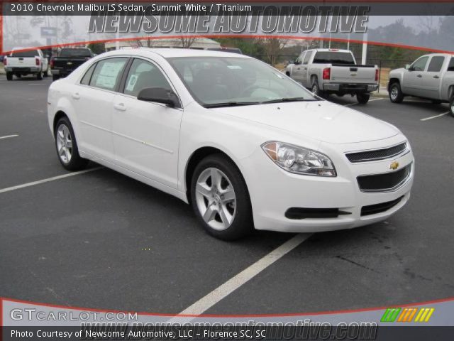2010 Chevrolet Malibu LS Sedan in Summit White