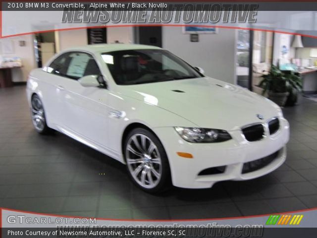 2010 BMW M3 Convertible in Alpine White