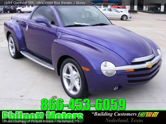 2004 Chevrolet SSR  in Ultra Violet Blue Metallic