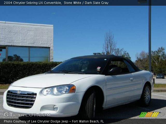 2004 Chrysler Sebring LXi Convertible in Stone White