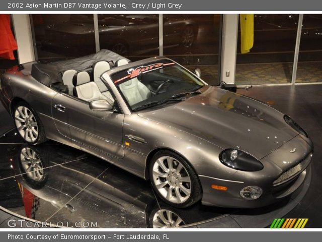 2002 Aston Martin DB7 Vantage Volante in Grey