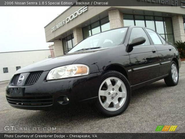 2006 Nissan Sentra 1.8 S Special Edition in Blackout
