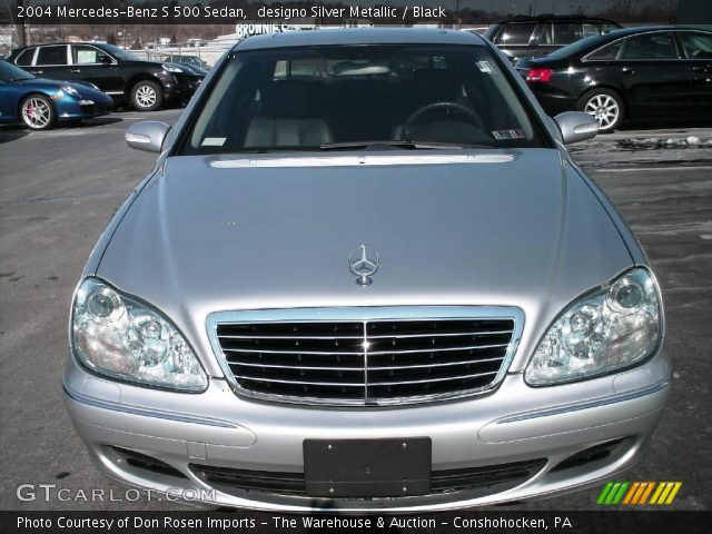 2004 Mercedes-Benz S 500 Sedan in designo Silver Metallic