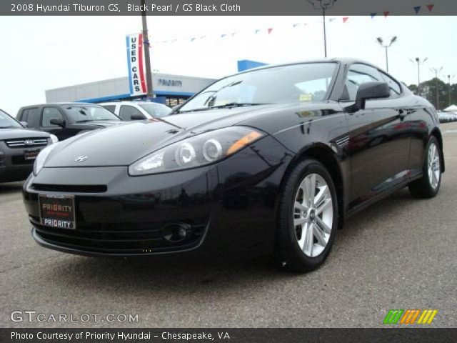 2008 Hyundai Tiburon GS in Black Pearl