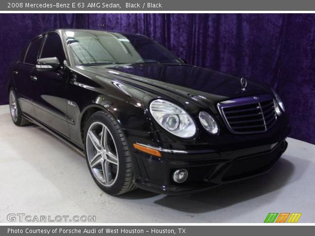 2008 Mercedes-Benz E 63 AMG Sedan in Black