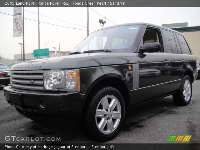 2005 Land Rover Range Rover HSE in Tonga Green Pearl