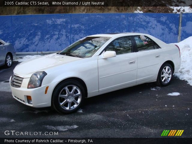 2005 Cadillac CTS Sedan in White Diamond