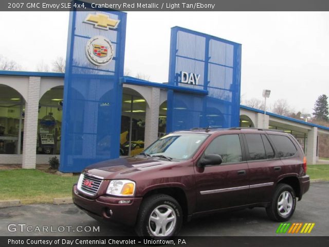 2007 GMC Envoy SLE 4x4 in Cranberry Red Metallic