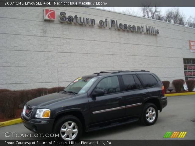 2007 GMC Envoy SLE 4x4 in Midnight Blue Metallic