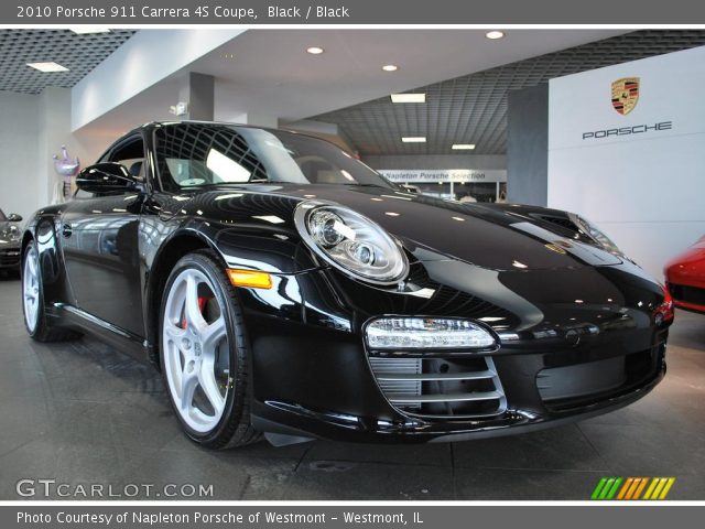 2010 Porsche 911 Carrera 4S Coupe in Black