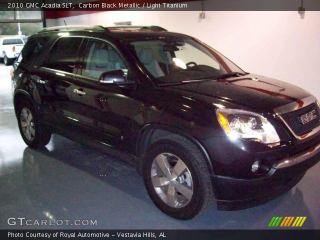 2010 GMC Acadia SLT in Carbon Black Metallic