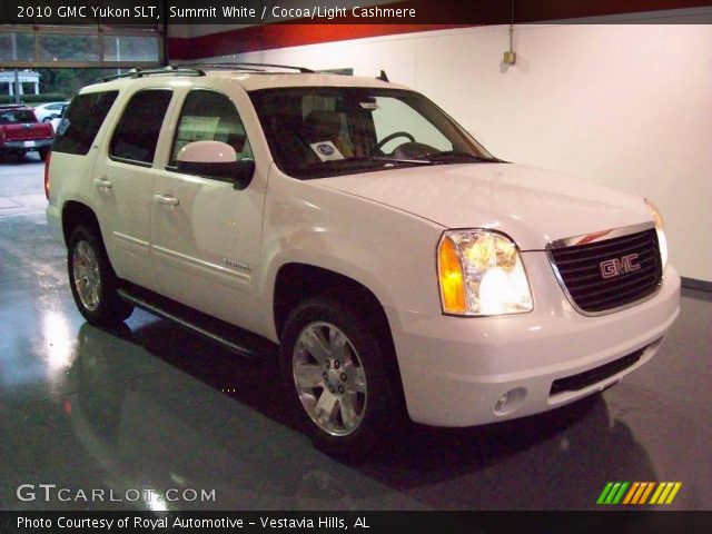 2010 GMC Yukon SLT in Summit White