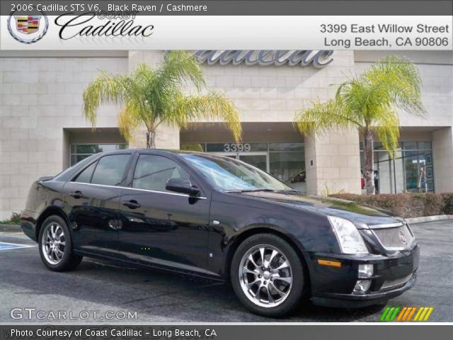 2006 Cadillac STS V6 in Black Raven