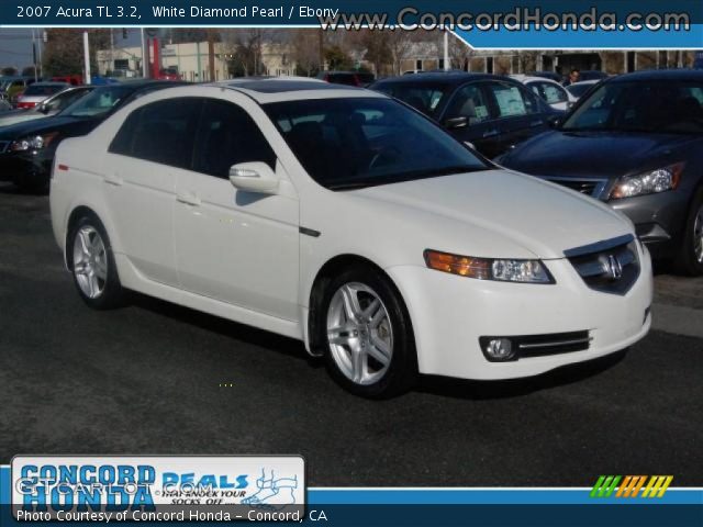 2007 Acura TL 3.2 in White Diamond Pearl