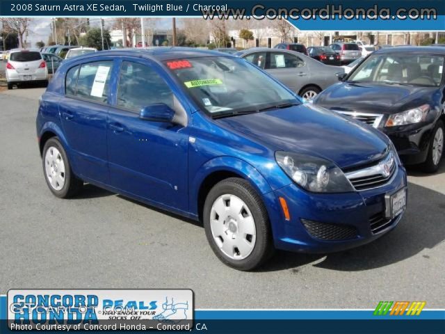 2008 Saturn Astra XE Sedan in Twilight Blue