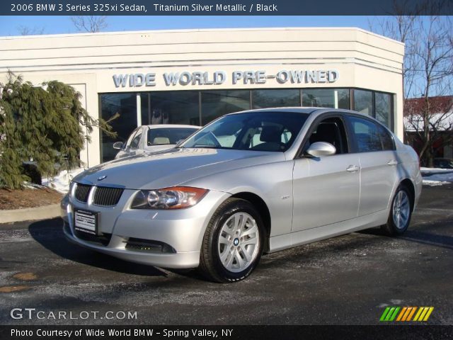 2006 BMW 3 Series 325xi Sedan in Titanium Silver Metallic