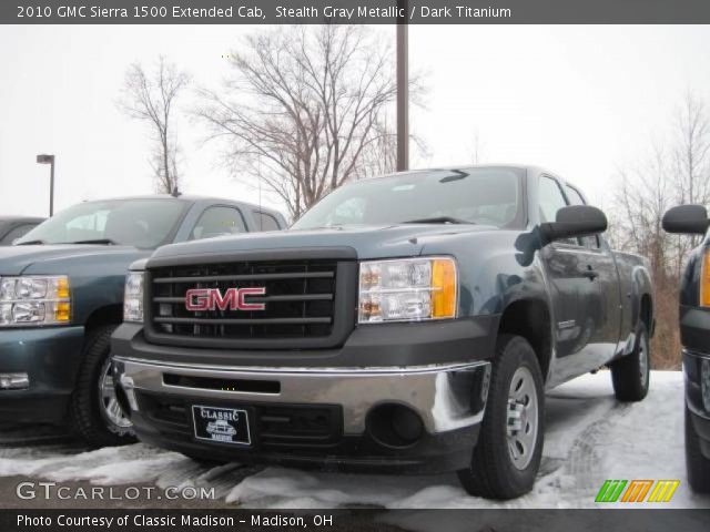 2010 GMC Sierra 1500 Extended Cab in Stealth Gray Metallic