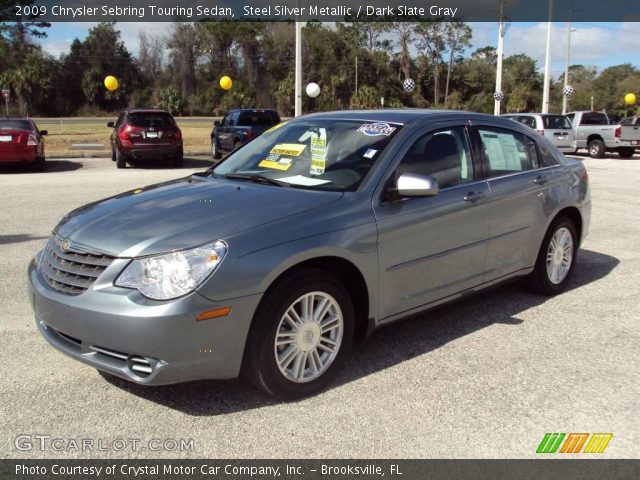 2009 Chrysler Sebring Touring Sedan in Steel Silver Metallic