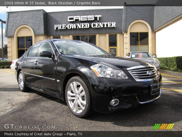 2009 Infiniti M 35 Sedan in Black Obsidian