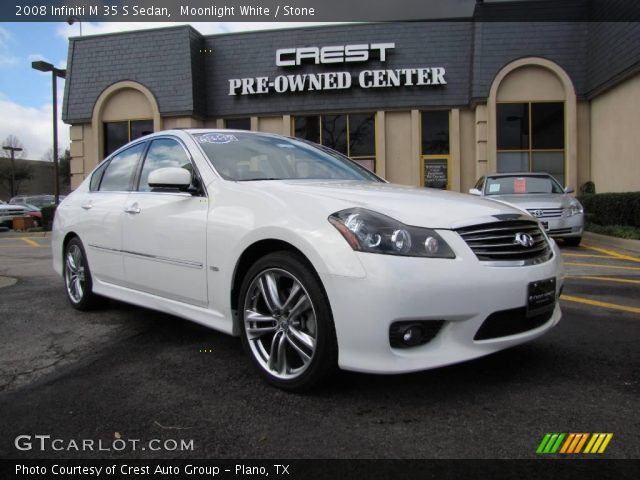 2008 Infiniti M 35 S Sedan in Moonlight White