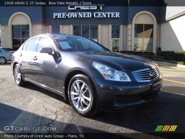 2008 Infiniti G 35 Sedan in Blue Slate Metallic