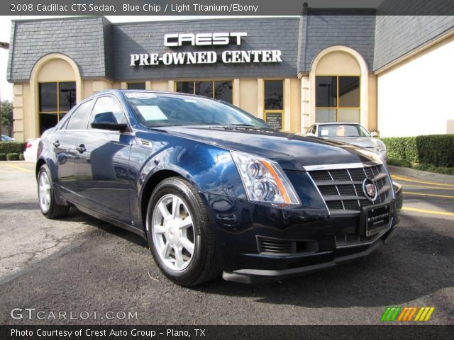 2008 Cadillac CTS Sedan in Blue Chip