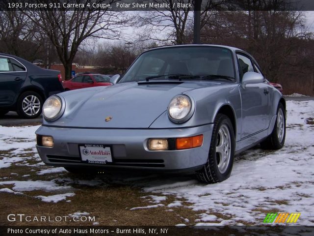 1993 Porsche 911 Carrera 4 Coupe in Polar Silver Metallic