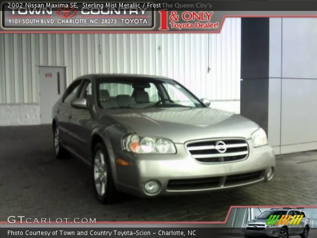 2002 Nissan Maxima SE in Sterling Mist Metallic