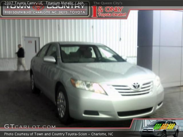2007 Toyota Camry LE in Titanium Metallic