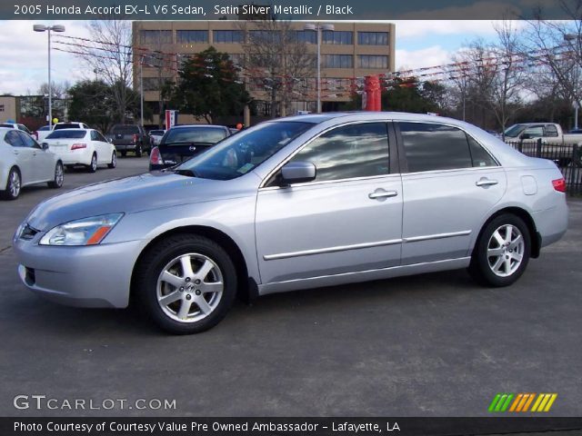 2005 Honda Accord EX-L V6 Sedan in Satin Silver Metallic