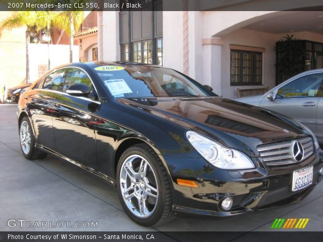 2007 Mercedes-Benz CLS 550 in Black