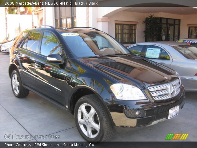 2008 Mercedes-Benz ML 350 4Matic in Black