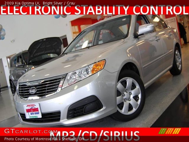 2009 Kia Optima LX in Bright Silver